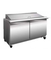 48" (18 Pan) Mega Top Sandwich Prep Table (Serv-Ware)